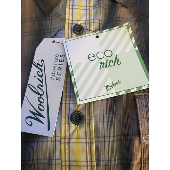 Woolrich Adventure Series Mens Large Desert View Shirt Eco Rich Organic $65 - Picture 6 of 6